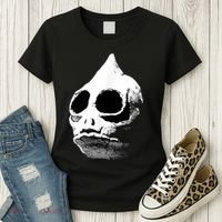 Retro Sleestak Reptilian Skull Graphic Women's T-Shirt thumb 3