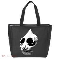 Retro Sleestak Reptilian Skull Graphic Tote Bag thumb 0