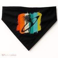 Retro Summer Surfing Gift For Girl USA-Made Doggie Bandana thumb 0