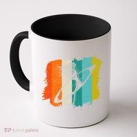 Retro Summer Surfing Gift For Girl Coffee Mug thumb 0