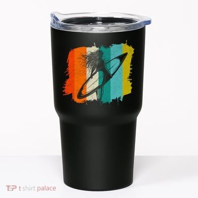 Retro Summer Surfing Gift For Girl Tumbler