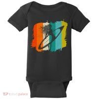 Retro Summer Surfing Gift For Girl Baby Bodysuit thumb 0