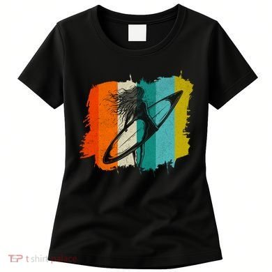 Retro Summer Surfing Gift For Girl Women's T-Shirt