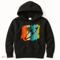 Retro Summer Surfing Gift For Girl Kids Hoodie thumb 0