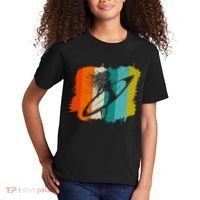 Retro Summer Surfing Gift For Girl Kids T-Shirt thumb 2
