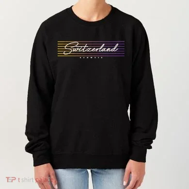 Retro Style Switzerland Women's Sweatshirt