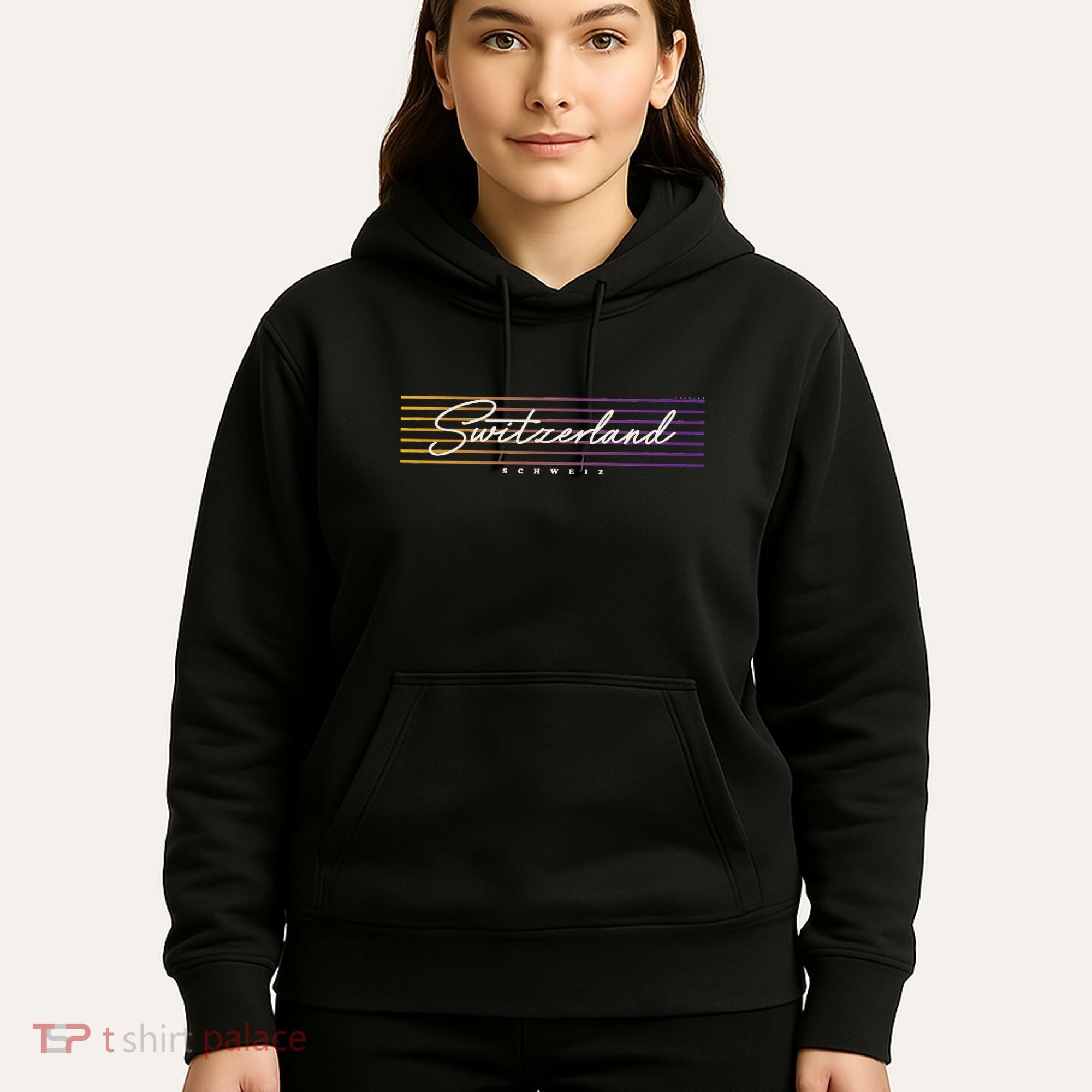 Retro Style Switzerland Hoodie