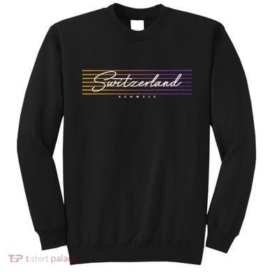 Retro Style Switzerland Sweatshirt