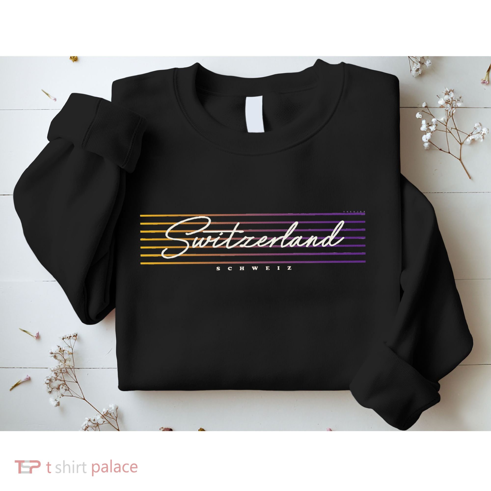 Retro Style Switzerland Sweatshirt