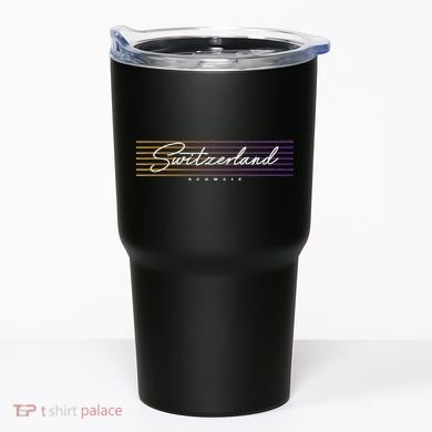 Retro Style Switzerland Tumbler