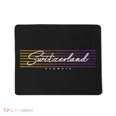 Retro Style Switzerland Mousepad