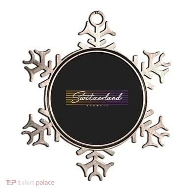 Retro Style Switzerland Ornament
