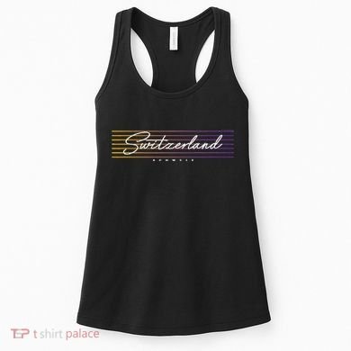 Retro Style Switzerland Women's Tank Top