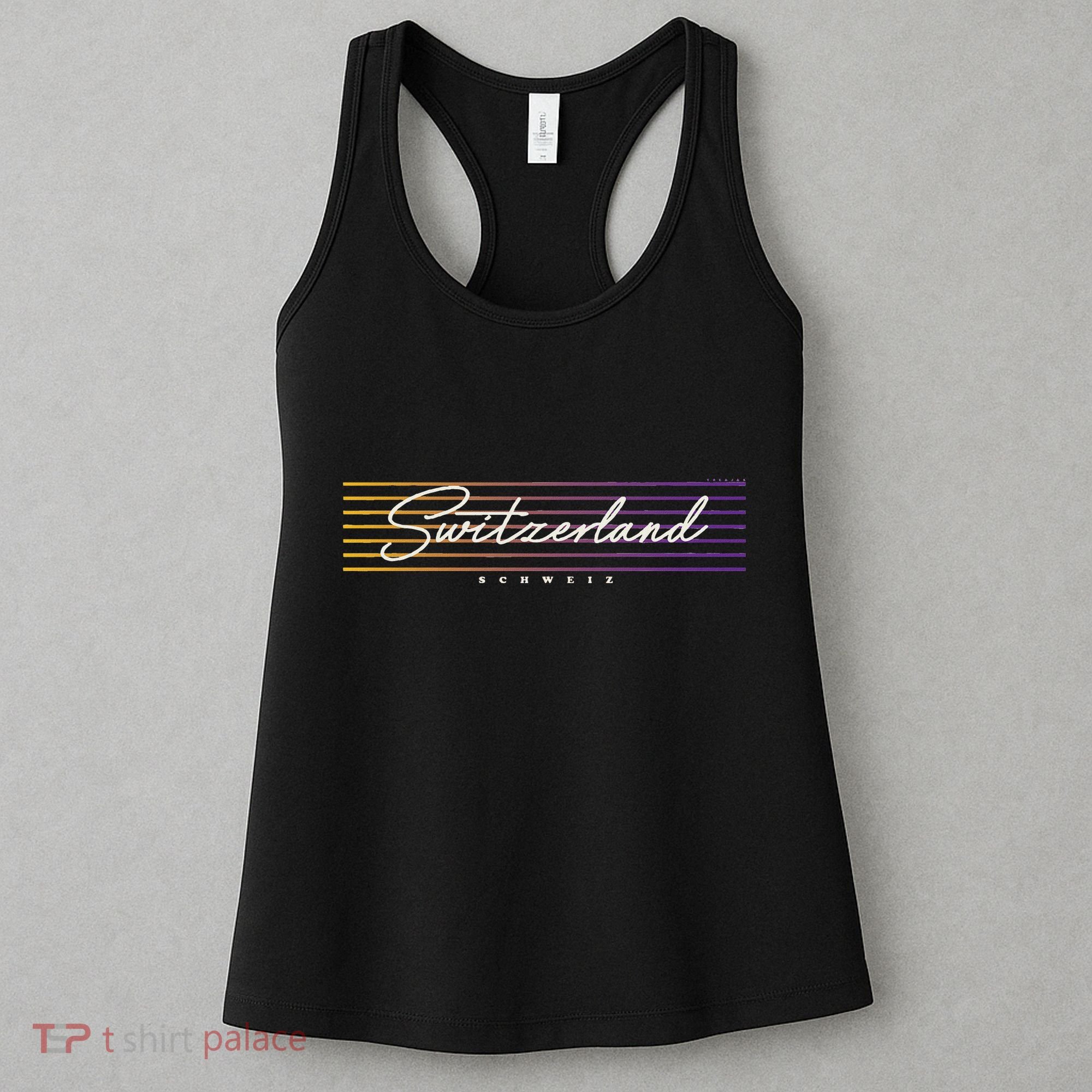 Retro Style Switzerland Women's Tank Top