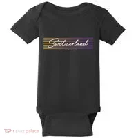Retro Style Switzerland Baby Bodysuit thumb 0