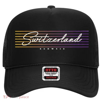 Retro Style Switzerland Hat