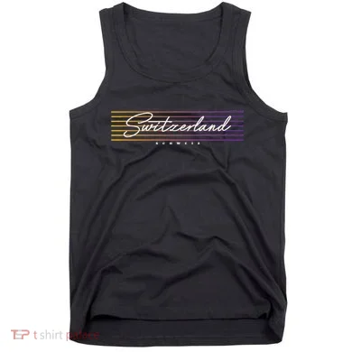 Retro Style Switzerland Tank Top