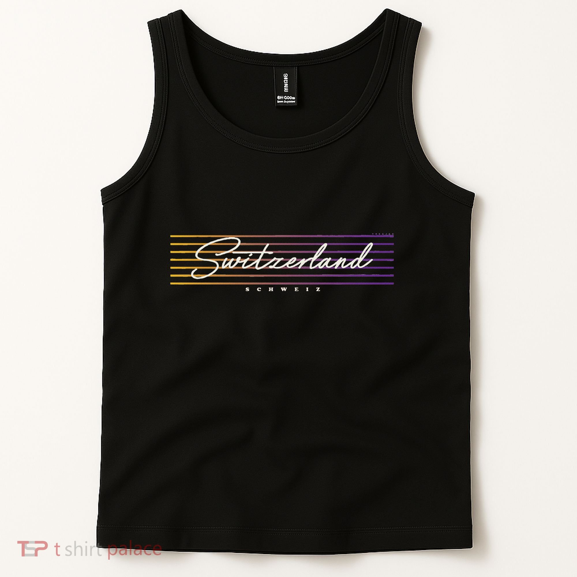 Retro Style Switzerland Tank Top