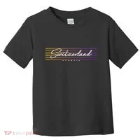 Retro Style Switzerland Toddler T-Shirt thumb 0