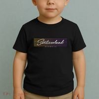 Retro Style Switzerland Toddler T-Shirt thumb 2