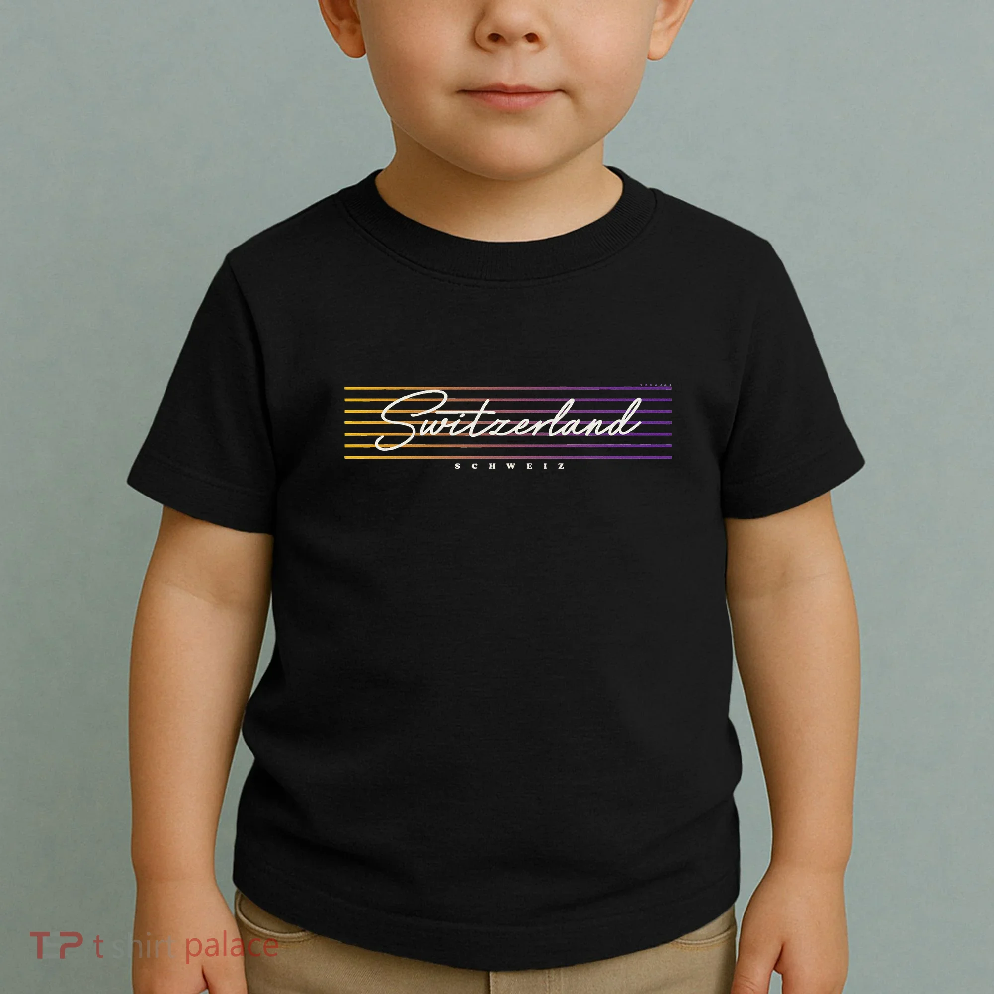 Retro Style Switzerland Toddler T-Shirt