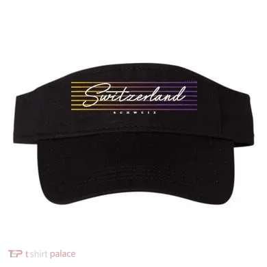 Retro Style Switzerland Visor