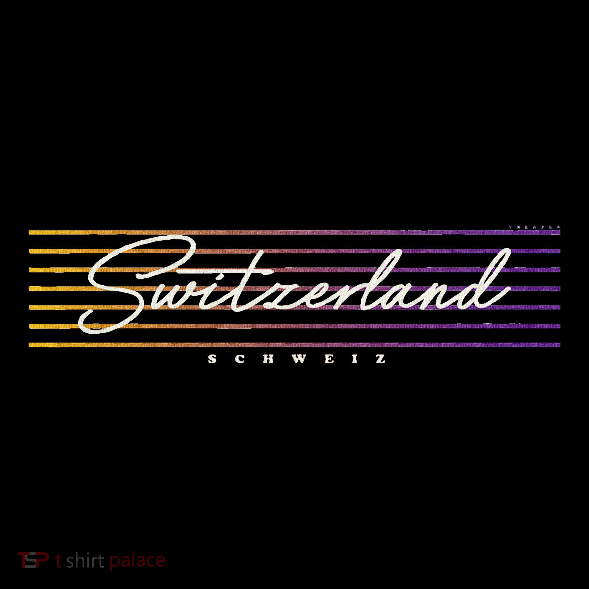 Retro Style Switzerland Women's T-Shirt