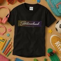 Retro Style Switzerland Kids T-Shirt thumb 3