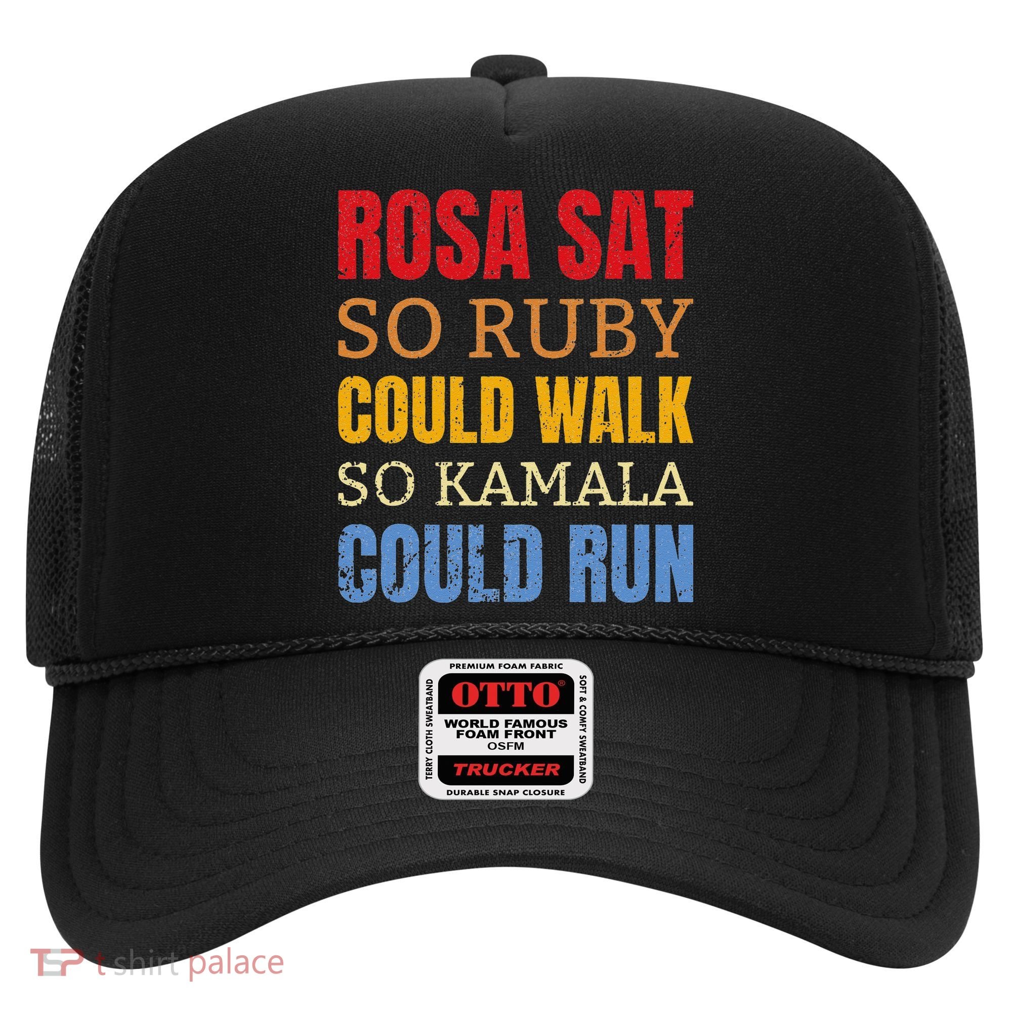 Rosa Sat So Ruby Could Walk So Kamala Black History Hat