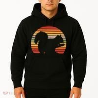 Retro Squirrel Silhouette Hoodie thumb 2