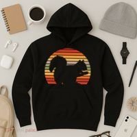 Retro Squirrel Silhouette Hoodie thumb 3