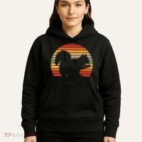 Retro Squirrel Silhouette Hoodie thumb 5