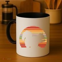 Retro Squirrel Silhouette Coffee Mug thumb 4