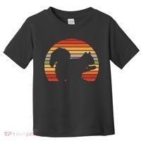 Retro Squirrel Silhouette Toddler T-Shirt thumb 0