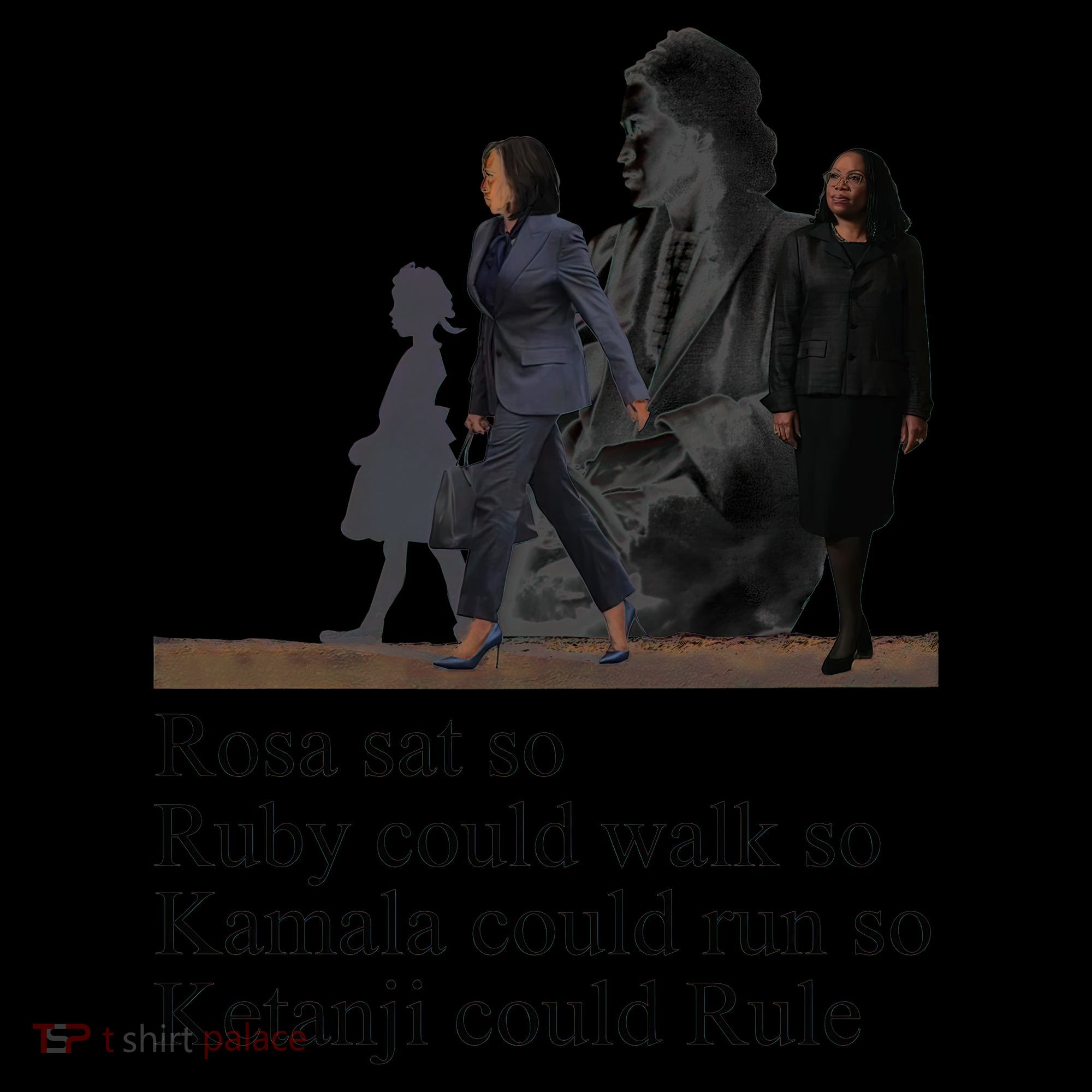 Rosa Sat So Ruby Could Walk So Kamala Could Run So Ketanji Could Rule Backpack