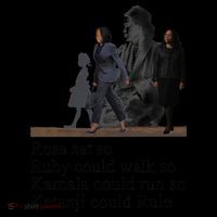 Rosa Sat So Ruby Could Walk So Kamala Could Run So Ketanji Could Rule Coaster thumb 2