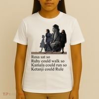 Rosa Sat So Ruby Could Walk So Kamala Could Run So Ketanji Could Rule T-Shirt thumb 4