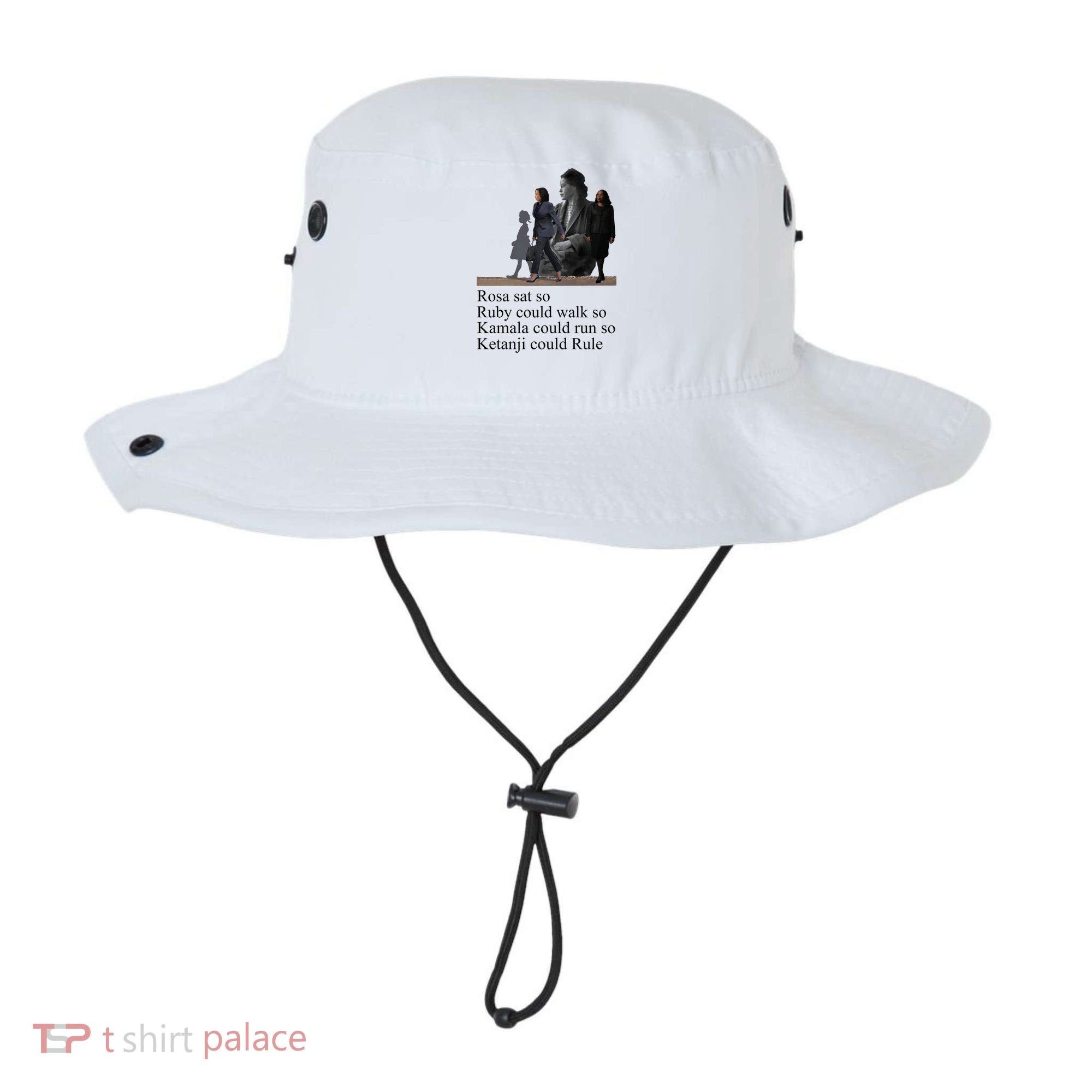 Rosa Sat So Ruby Could Walk So Kamala Could Run So Ketanji Could Rule Bucket Hat