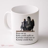 Rosa Sat So Ruby Could Walk So Kamala Could Run So Ketanji Could Rule Coffee Mug thumb 0