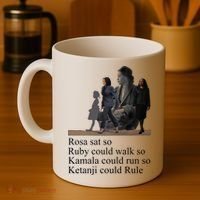 Rosa Sat So Ruby Could Walk So Kamala Could Run So Ketanji Could Rule Coffee Mug thumb 4