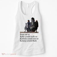 Rosa Sat So Ruby Could Walk So Kamala Could Run So Ketanji Could Rule Women's Tank Top thumb 0