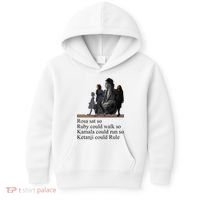 Rosa Sat So Ruby Could Walk So Kamala Could Run So Ketanji Could Rule Kids Hoodie thumb 0