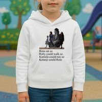 Rosa Sat So Ruby Could Walk So Kamala Could Run So Ketanji Could Rule Kids Hoodie thumb 3