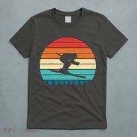 Retro Ski Sunset Vintage Sport T-Shirt thumb 5