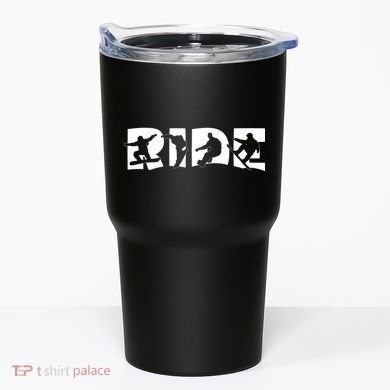 RIDE Snowboard Snowboarding Gift, Snowboarding Tumbler