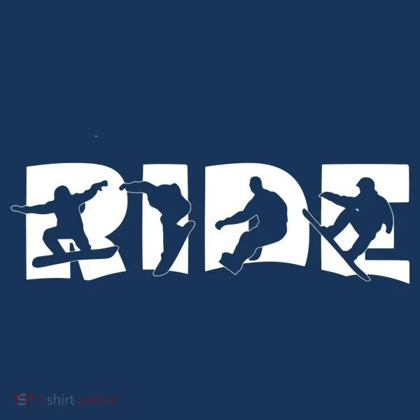 RIDE Snowboard Snowboarding Gift, Snowboarding Bucket Hat