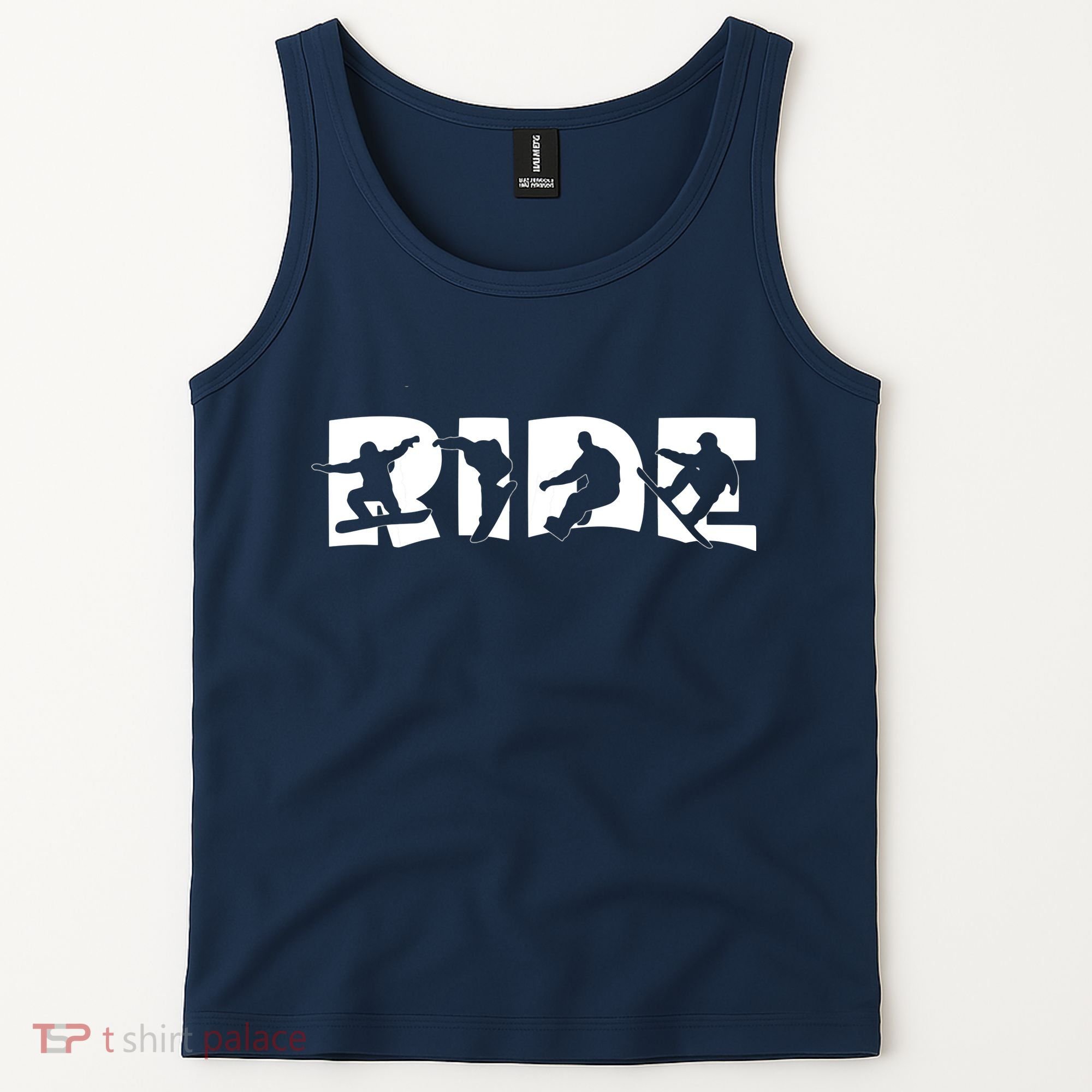 RIDE Snowboard Snowboarding Gift, Snowboarding Tank Top