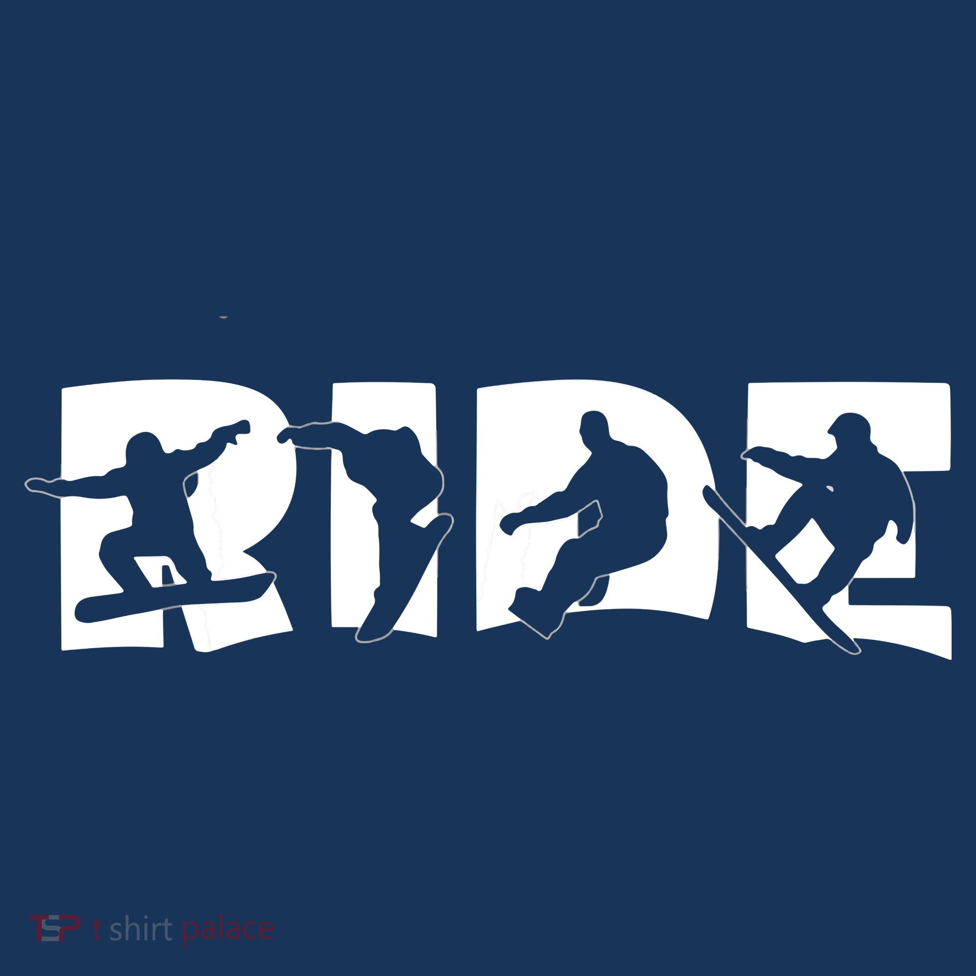 RIDE Snowboard Snowboarding Gift, Snowboarding Women's T-Shirt