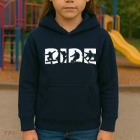 RIDE Snowboard Snowboarding Gift, Snowboarding Kids Hoodie thumb 3