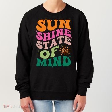 Retro Sun Shine On My Mind Vacation Women's Sweatshirt